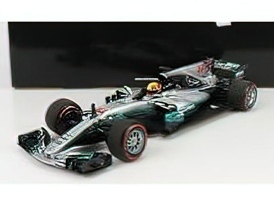 【予約】MERCEDES GP  F1  W08 EQ POWER+ TEAM MERCEDES AMG N 44 WORLD CHAMPION SEASON 2017 LEWIS HAMILTON - SILVER BLUE /Minichamps 1/18 ミニカー