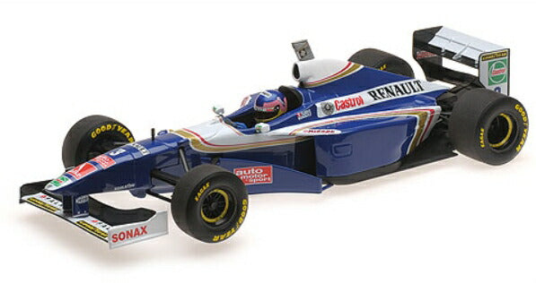 【予約】12月以降発売予定WILLIAMS - F1 RENAULT FW19 N 3 JACQUES VILLENEUVE 1997 WORLD CHAMPION - BLUE WHITE   /Minichampsミニチャンプス  1/18 ミニカー