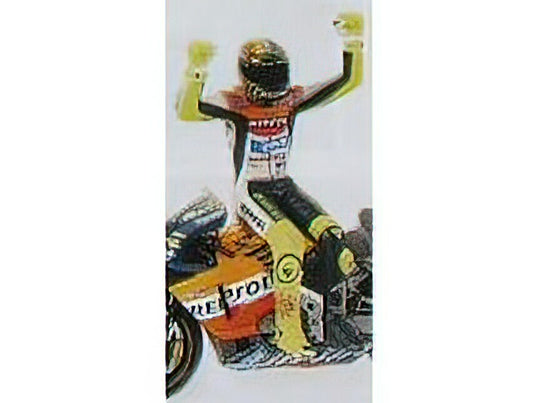 フィギュア- VALENTINO ROSSI MOTO GP 2002 WORLD CHAMPION - REPSOL HONDAホンダ/Minichampsミニチャンプス 1/12 ミニカー