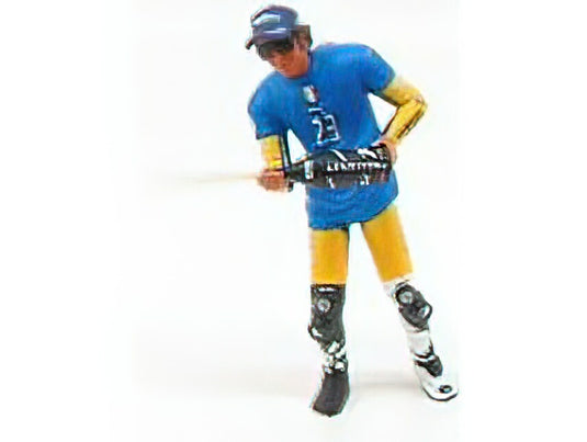 Figurine Riding MiniChamps 1:12 - Valentino Rossi MotoGP Saxony 2006 - Modèle Collection Détaillé Avec Support - 1