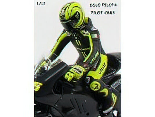 フィギュア- DESMOSEDICI GP11 N 46 MOTOGP TEST VALENCIA 2010 VALENTINO ROSSI - BLACK YELLOW /Minichampsミニチャンプス 1/12 ミニカー