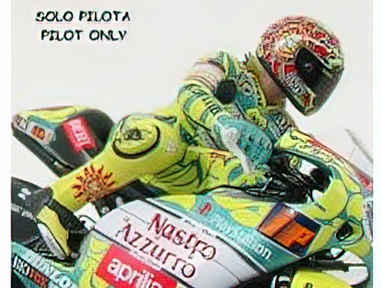 フィギュア- VALENTINO ROSSI 250 GP MUGELLO 1999 WORLD CHAMPION - YELLOW GREEN /Minichampsミニチャンプス 1/12 ミニカー