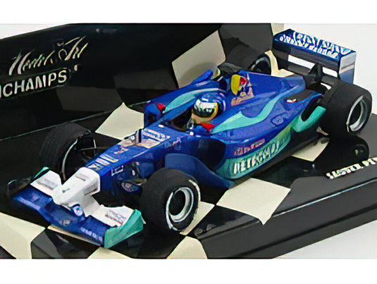 SAUBER - F1 PETRONAS C21 N 7 2002 N.HEIDFELD - BLUE /Minichamps 1/43 ミニカー