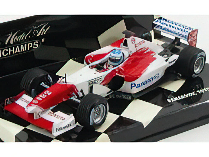 TOYOTA - F1 TF102 PANASONIC N 24 SEASON 2002 M.SALO - WHITE RED /Minichamps 1/43 ミニカー