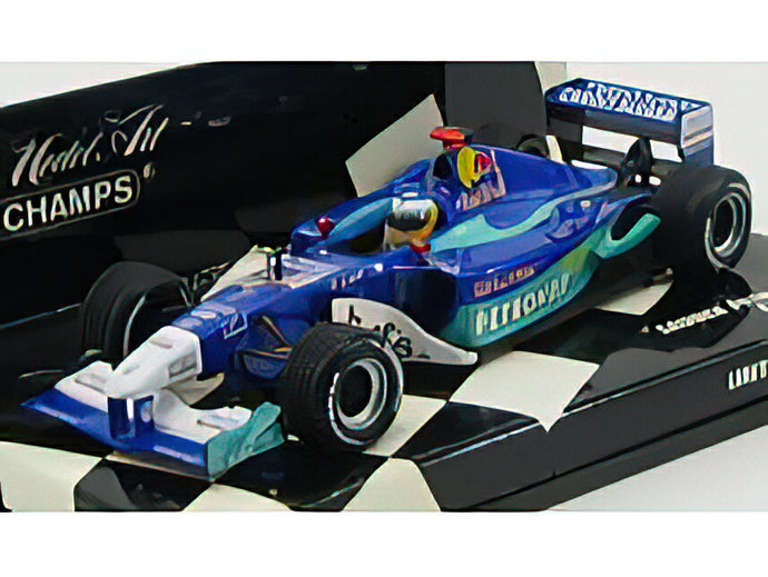 SAUBER - F1 C21 PETRONAS N 7 GP USA 2002 N.HEIDFELD - BLUE MET GREEN /Minichamps 1/43 ミニカー