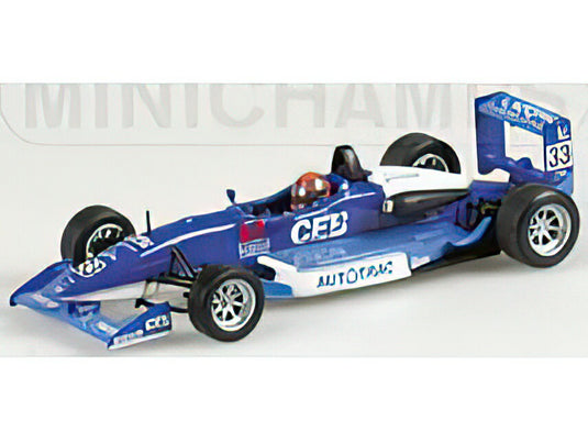 DALLARA - F3 MUGEN F301 N 33 SOUTH AMERICAN F3 CHAMPION 2002 N-A.PIQUET - 2 TONE BLUE WHITE /Minichamps 1/43 ミニカー