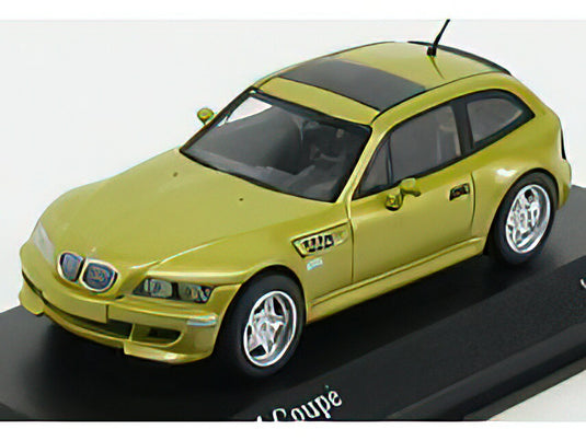 BMW - Z-SERIES M COUPE 1999 - YELLOW MET /Minichamps 1/43 ミニカー