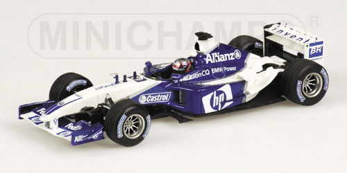 WILLIAMS | F1  BMW FW25 N 3 2003 J-P.MONTOYA | WHITE BLUE /Minichampsミニチャンプス 1/43 ミニカー