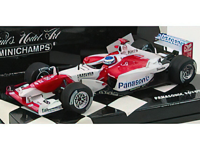 TOYOTA - F1 TF103 N 20 2003 O.PANIS - WHITE RED /Minichamps 1/43 ミニカー