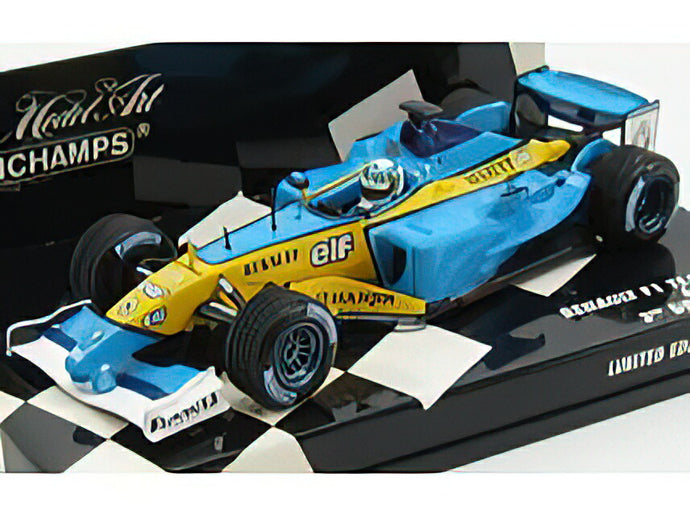 RENAULT - F1 R23 N 34 3rd DRIVER 2003 A.McNISH - LIGHT BLUE YELLOW /Minichamps 1/43 ミニカー