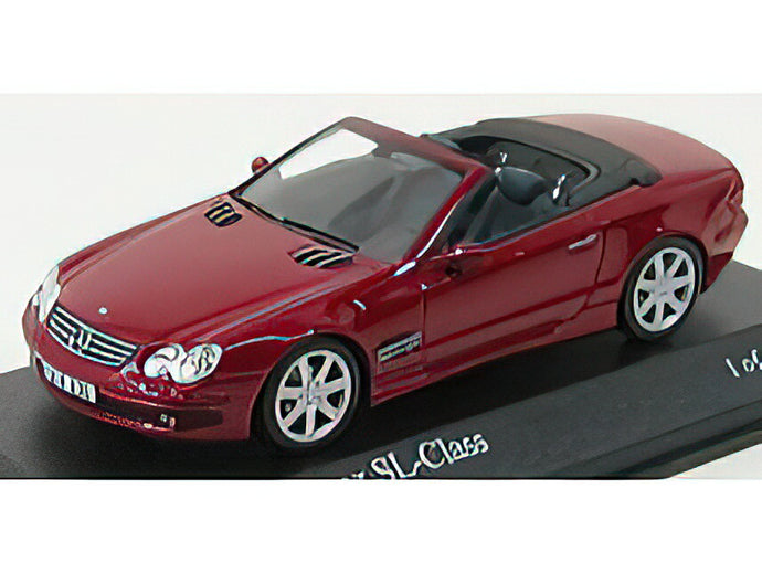 MERCEDES BENZ - SL-CLASS CABRIOLET 2001 - RED /Minichamps 1/43 ミニカー