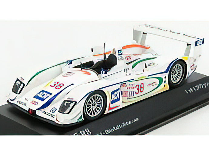 AUDI - R8 TEAM CHAMPION LEHTO N 38 12h SEBRING 2003 PIRRO - LEHTO - JOHANSSON - WHITE /Minichamps 1/43 ミニカー