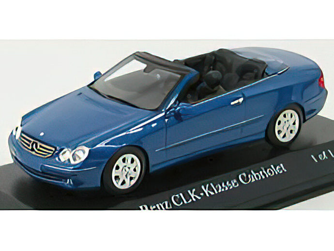 MERCEDES BENZ - CLK-CLASS CABRIOLET A209 2003 - BLUE MET /Minichamps 1/43 ミニカー