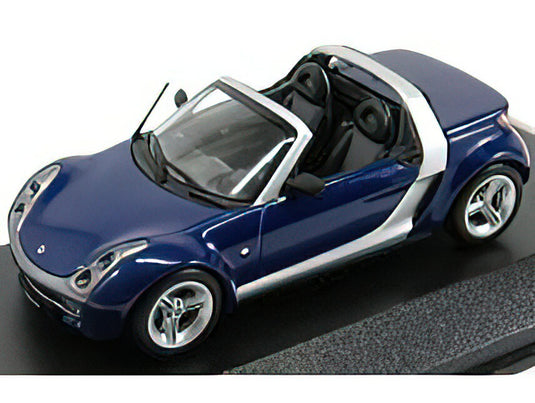 SMART - ROADSTER CABRIOLET 2003 - BLUE MET /Minichamps 1/43 ミニカー