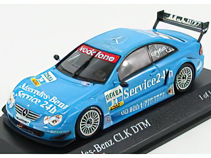 MERCEDES BENZ - CLK-CLASS AMG N 24 DTM 2003 G.PAFFETT - LIGHT BLUE /Minichamps 1/43 ミニカー