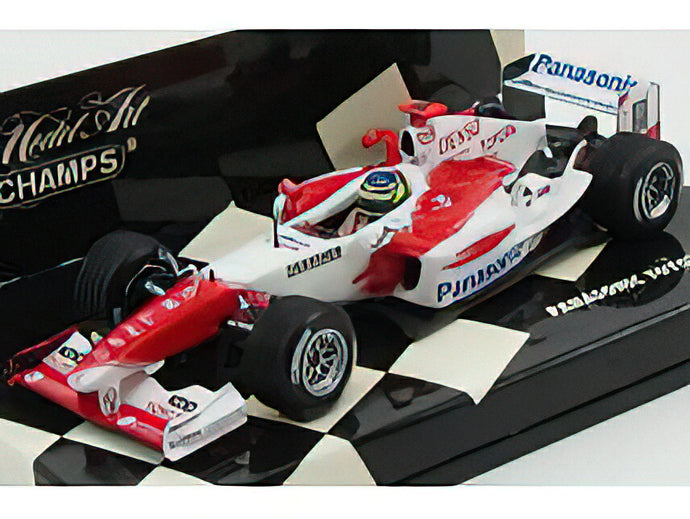 TOYOTA - F1 TF104 N 16 2004 C.DA MATTA - WHITE RED /Minichamps 1/43 ミニカー