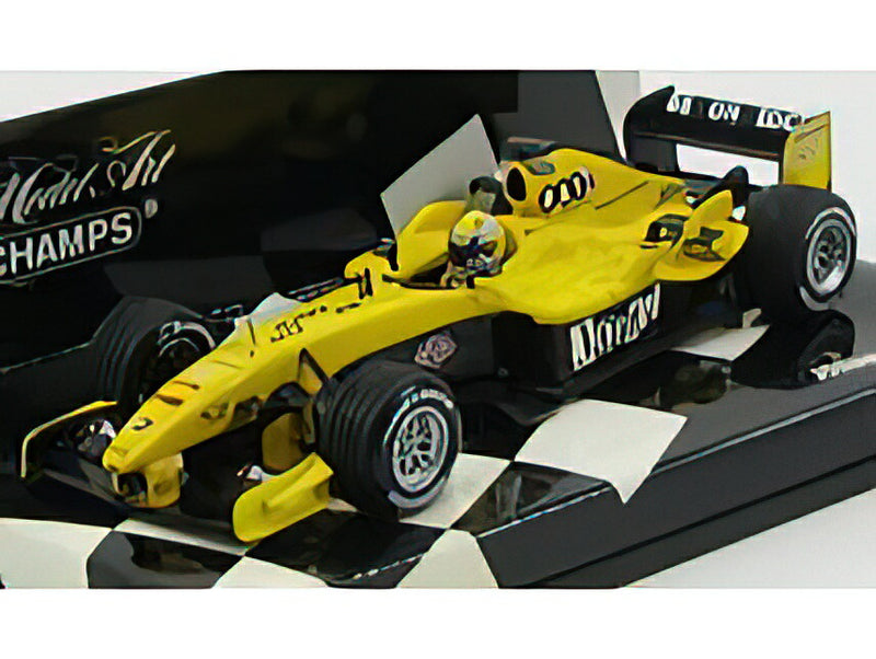 JORDAN - F1 FORD EJ14 N 19 RACE VERSION 2004 G.PANTANO - YELLOW BLACK /Minichamps 1/43 ミニカー