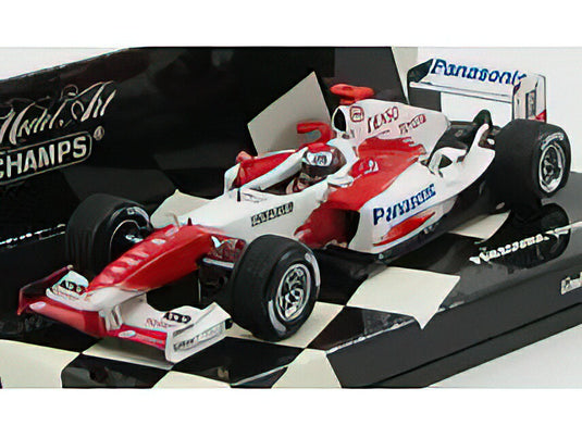 TOYOTA - F1 TF104 N 16 RACE VERSION 2004 R.ZONTA - WHITE RED /Minichamps 1/43 ミニカー