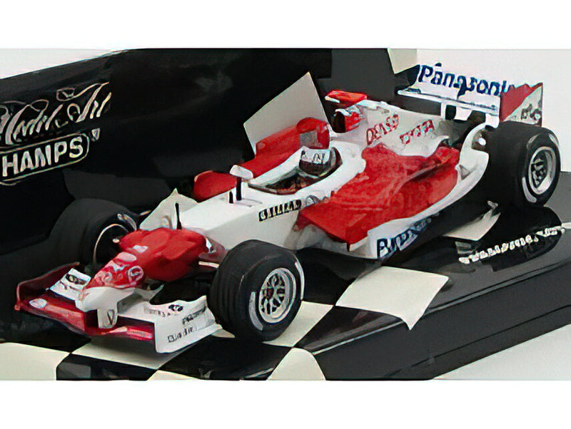 TOYOTA - F1 TF105 N 16 RACE VERSION 2005 J.TRULLI - WHITE RED /Minichamps 1/43 ミニカー