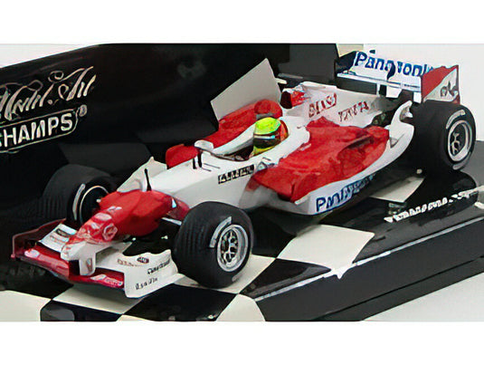 TOYOTA - F1 TF105 N 17 RACE VERSION 2005 R.SCHUMACHER - WHITE RED /Minichamps 1/43 ミニカー