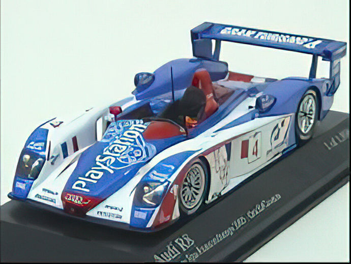 AUDI - R8 TEAM ORECA N 4 1000Km SPA-FRANCORSCHAMPS 2005 ORTELLI - GOUNON - WHITE BLUE /Minichamps 1/43 ミニカー