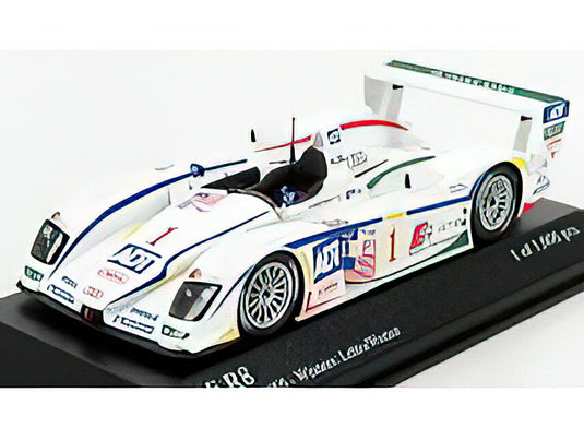AUDI - R8 N 1 WINNER ALMS ATLANTA 2005 LEHTO - WERNER - WHITE /Minichamps 1/43 ミニカー