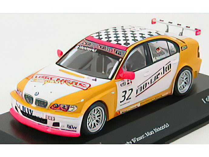 BMW - 320I N 32 WINNER WTcc INDIPENDENTS TROPHY 2005 M-HENNERICI - YELLOW WHITE /Minichamps 1/43 ミニカー