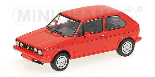 VOLKSWAGEN | GOLF I GTI PIRELLI 2-DOOR 1983 | RED /Minichampsミニチャンプス 1/43 ミニカー