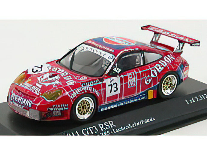 PORSCHE - 911 GT3 RS GORDON TEAM 1000Km SPA-FRANCORCHAMPS 2005 LAMBERT - LEFORT - PALTTALA - RED BLUE /Minichamps 1/43 ミニカー