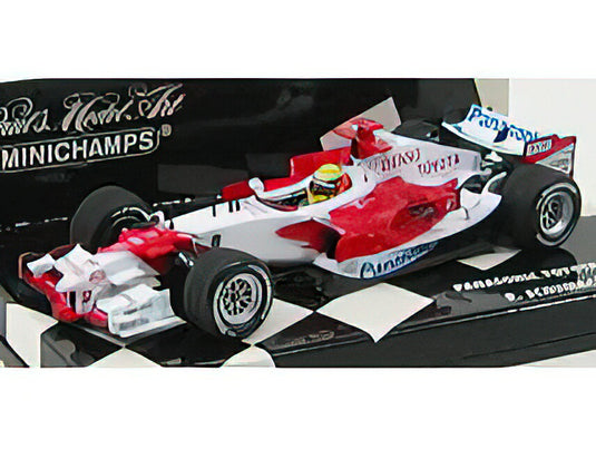 TOYOTA - F1 TF106R N 7 RACE VERSION 2006 R.SCHUMACHER - RED WHITE /Minichamps 1/43 ミニカー