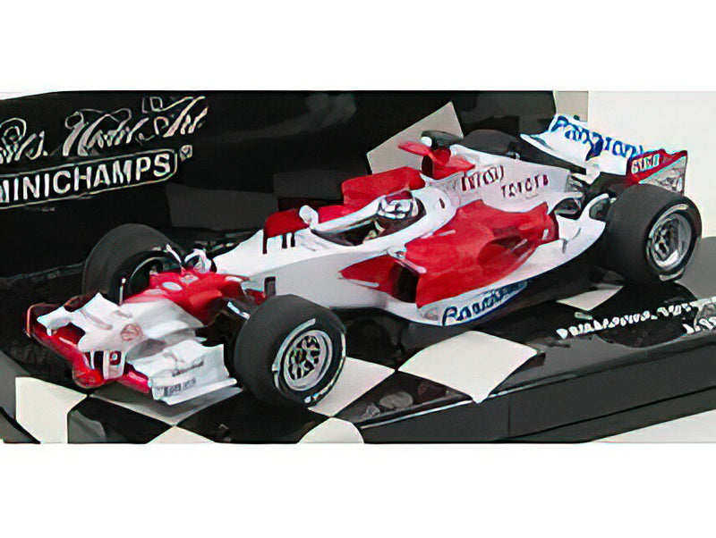 TOYOTA - F1 TF106 N 8 RACE VERSION 2006 J.TRULLI - RED WHITE /Minichamps 1/43 ミニカー