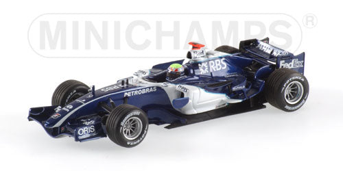 WILLIAMS | F1  FW28 COSWORTH N 9 RACE VERSION 2006 M.WEBBER | BLUE WHITE /Minichampsミニチャンプス 1/43 ミニカー