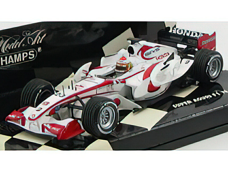 SUPER AGURI - F1 SA05 N 23 RACE VERSION 2006 Y.IDE - WHITE RED /Minichamps 1/43 ミニカー