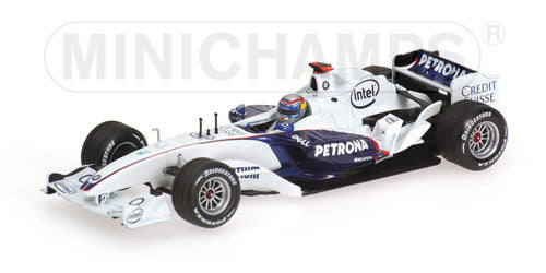 BMW | F1 SAUBER F1.06 TEST VALENCIA 2006 ALEX ZANARDI | WHITE BLUE /Minichampsミニチャンプス 1/43 ミニカー