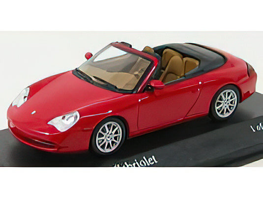 PORSCHE - 911 996 CABRIOLET 2001 - RED /Minichamps 1/43 ミニカー