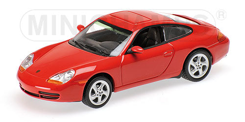 ミニチャンプス　1/43 ポルシェ911(996) クーペ 1998 PORSCHEポルシェ | 911 996 COUPE 1998 | RED /Minichamps