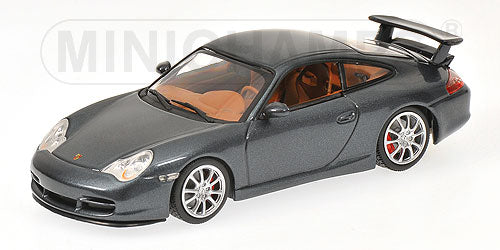 PORSCHEポルシェ | 911 996 GT3 2003 | BLUE GREY MET /Minichampsミニチャンプス 1/43 ミニカー