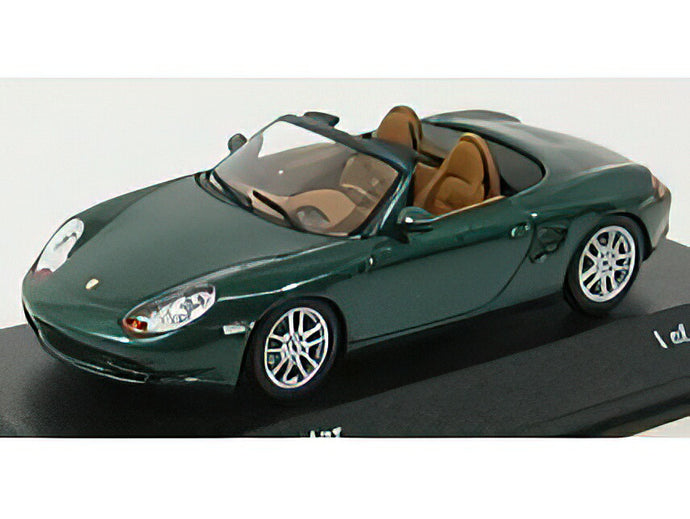 PORSCHE - BOXSTER 2002 - GREEN MET /Minichamps 1/43 ミニカー