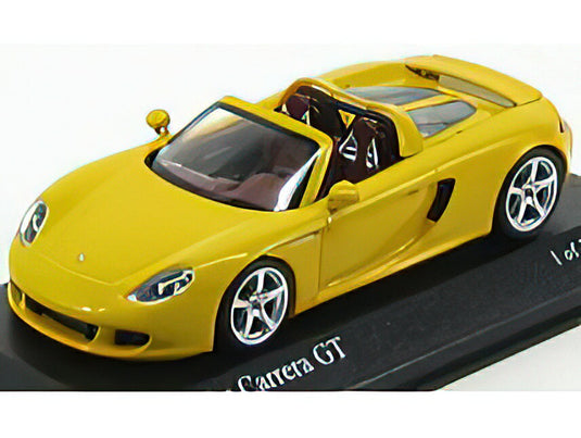 PORSCHE - CARRERA GT 2003 - YELLOW /Minichamps 1/43 ミニカー