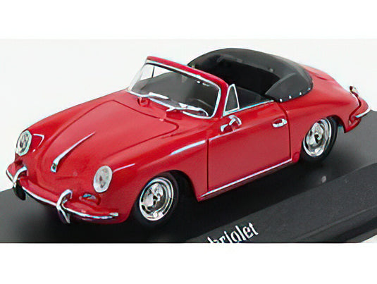 PORSCHE - 356B CABRIOLET 1960 - RED /Minichamps 1/43 ミニカー