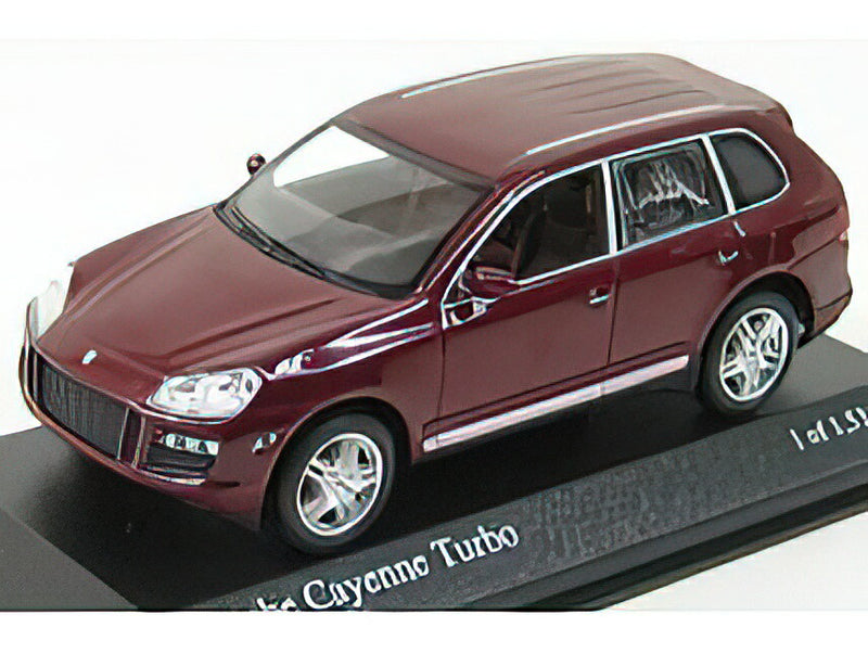 PORSCHE - CAYENNE TURBO 2007 - RED MET /Minichamps 1/43 ミニカー