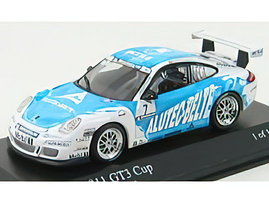 PORSCHE - 911 GT3 N 7 PORSCHE SUPERCUP - HANNES NEUHAUSER 2006 - LIGHT BLUE /Minichamps 1/43 ミニカー