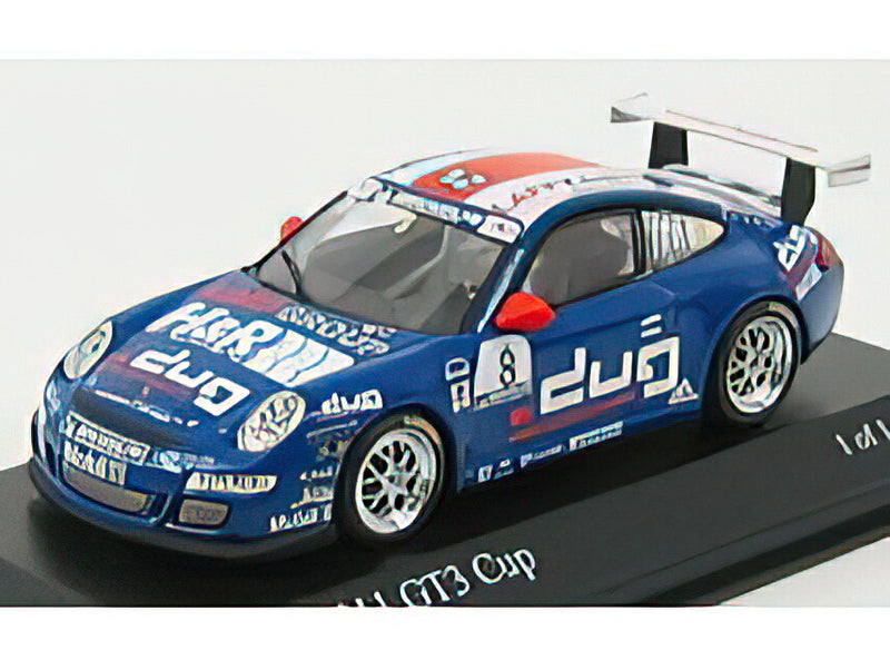 PORSCHE - 911 GT3 N 8 KONRAD MOTORSPORT SUPERCUP 2006 MICHAEL SCHREY - BLUE WHITE /Minichamps 1/43 ミニカー
