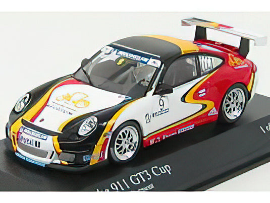 PORSCHE - 911 997 GT3 N 9 SUPERCUP 2006 D.DERMONT - BLACK WHITE RED /Minichamps 1/43 ミニカー