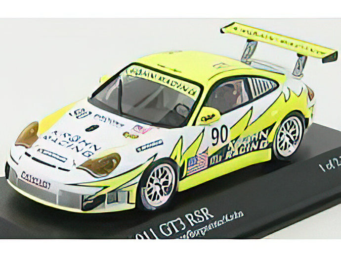 PORSCHE - 911 GT3RSR N 90 24h LE MANS 2006 JONSSON - BERGMEISTER - YELLOW WHITE /Minichamps 1/43 ミニカー