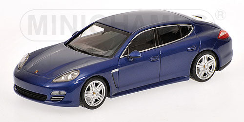 PORSCHEポルシェ | PANAMERA 4 2011 | BLUE MET /Minichampsミニチャンプス 1/43 ミニカー