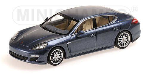PORSCHEポルシェ | PANAMERA 4S 2011 | BLUE MET /Minichampsミニチャンプス 1/43 ミニカー