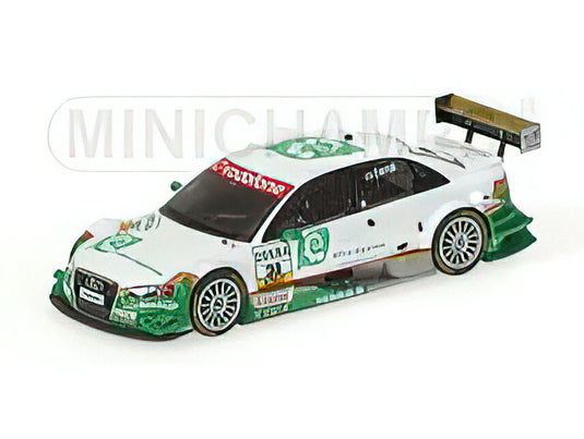 AUDI - A4 ETHOS ORGANICS N 20 DTM 2007 A.CARROLL - WHITE GREEN /Minichamps 1/43 ミニカー