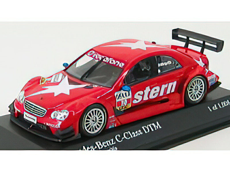 MERCEDES BENZ - C-CLASS N 10 STERN DTM 2007 - A. MARGARITIS - RED /Minichamps 1/43 ミニカー