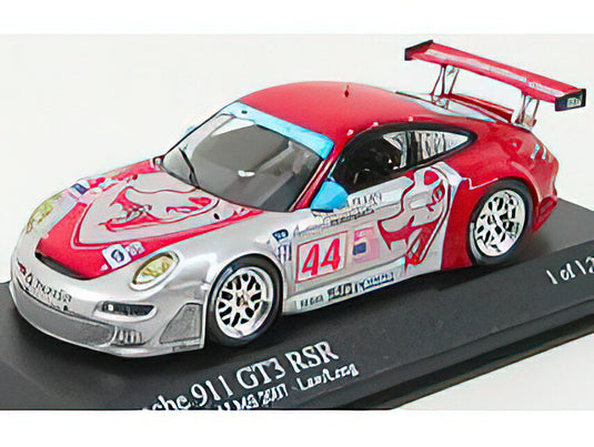 PORSCHE - 911997 GT3RSR N 44 FLYING LIZARD 12h SEBRING 2007 LAW NEIMAN - SILVER RED /Minichamps 1/43 ミニカー
